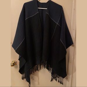 Uniqlo Blue Wrap around Scarf